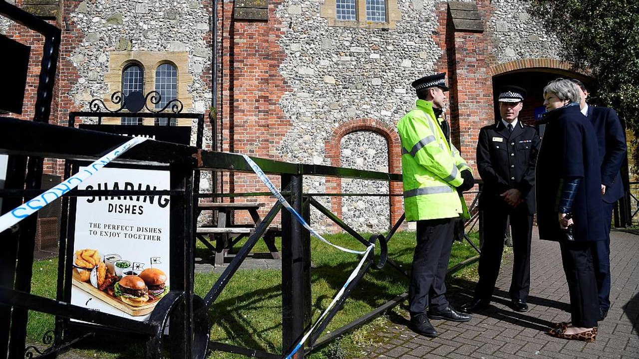 May in Salisbury: 'Russland trägt Schuld an dieser abscheulichen Tat'