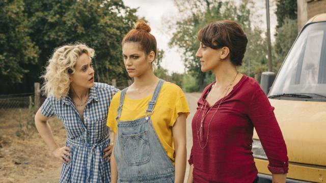 'Metti la nonna in freezer' intervista a Lucia Ocone, Giancarlo Fontana,Giuseppe Stasi, Marina Rocco