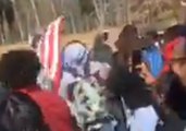 Antioch Students Tear Down US Flag During School Walkout