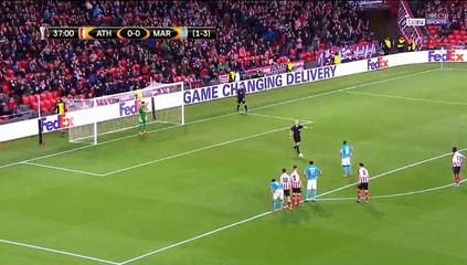 Dimitri Payet (Penalty)Goal HD - Ath Bilbao	0-1	Marseille 15.03.2018