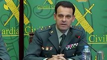 Rueda de Prensa de la Guardia Civil sobre la operación 