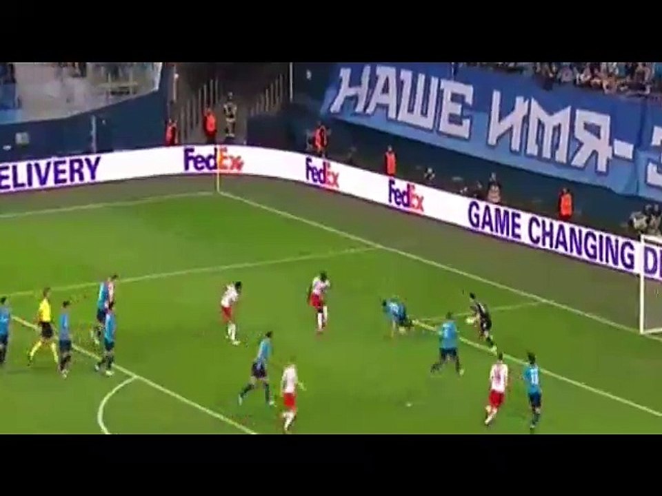 Jean-Kevin Augustin Goal ~ Zenit vs RB Leipzig 0-1 15/03/2018 Europa League