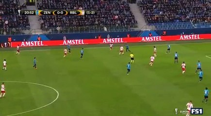Jean-Kevin Augustin Goal HD - Zenit Petersburg	0-1	RB Leipzig 15.03.2018