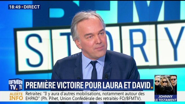 Héritage de Johnny Hallyday: première victoire pour Laura et David (2/2)
