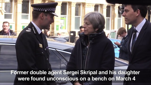 British PM vows 'united stance' on spy poisoning