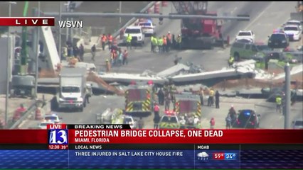 Pedestrian Bridge Collapses at Florida International University