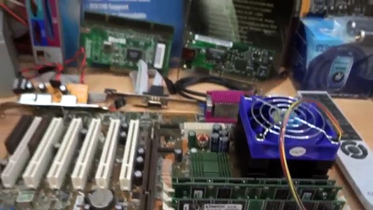 Ultimate year 2000 gaming build! 3DFX Voodoo5 Asus CUSL2 P3-1ghz CM ATC201