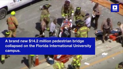 New Pedestrian Bridge in Miami Collapses, Killing Several People