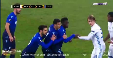 Stefan de Vrij Goal ~ Dynamo Kyiv vs Lazio 0-2 15/03/2018 Europa League