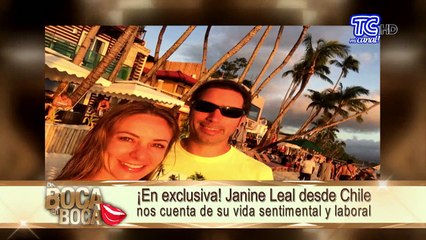 La recordada Janine Leal desde Chile nos tiene grandes noticias