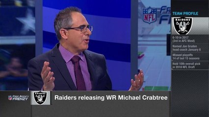 What does Michael Crabtree's release mean for the Raiders?