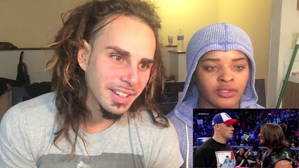 John Cena, Dean Ambrose and AJ Styles come face to face to - COUPLE REACTS (REACTION)
