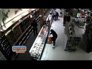 โจรนับ 10 ปล้นร้านขายปืนในเท็กซัส l ข่าวเปรี้ยงเที่ยงตรง | 3 มี.ค 59