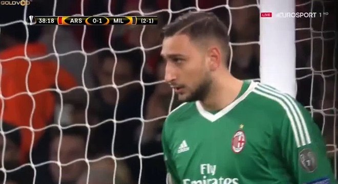 Welbeck D.(Penalty) Goal HD - Arsenal	1-1	AC Milan 15.03.2018