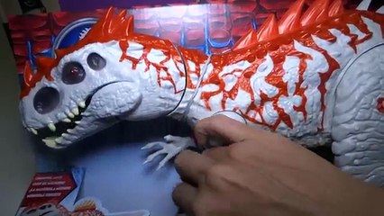 Opening: Hybrid Rampage INDOMINUS REX ~ Jurassic World Dino Hybrid Dinosaur Electronic Action Figure