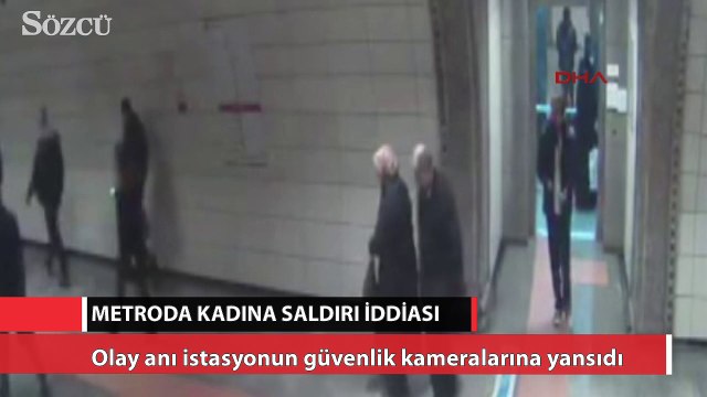Metroda kadına saldırı iddiası