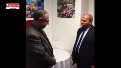 فيديو لأول مصرى يدلى بصوته فى الانتخابات الرئاسية