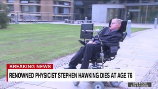 Physicist Stephen Hawking has died -