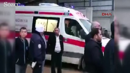 Konya’da besihane duvarı yıkıldı