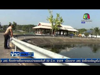 กระบี่ร้อนหนัก ปลาน็อคน้ำ ตายเกลื่อนบ่อ | ข่าวรอบวัน | 22 มี.ค. 59