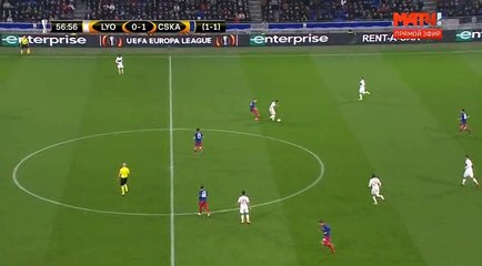 Maxwel Cornet Goal HD -  Lyon	1-1	CSKA Moscow 15.03.2018