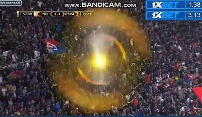 Maxwel Cornet Goal HD - Lyon 1-1 CSKA Moscow 15.03.2018