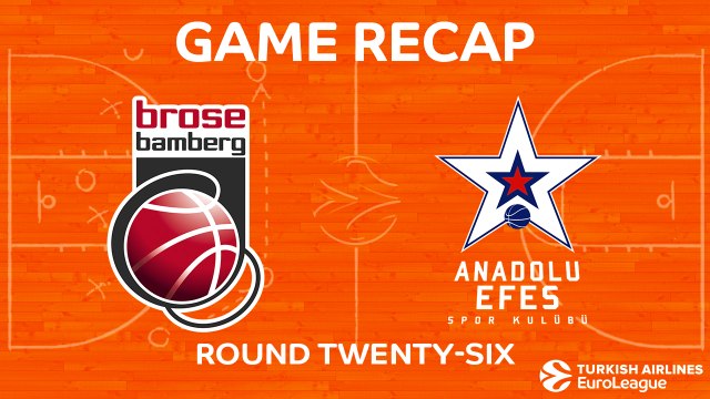 Highlights: Brose Bamberg - Anadolu Efes Istanbul