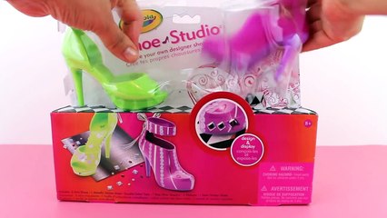 CRAYOLA Diseño de zapatillas inspiración Princesa Tiana Casta Fierce Monster High Video Toy College