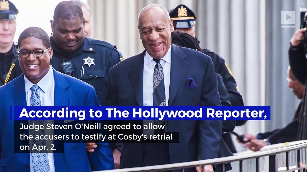 Five More Bill Cosby Accusers Allowed to Testify at Retrial