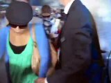 Shy Eva Mendes Causes Mad Chaos At LAX [2008]