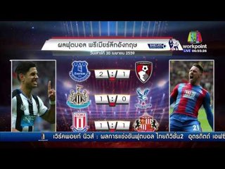 ผลการแข่งขันฟุตบอลต่างประเทศ | ข่าวมื้อเช้าสุดสัปดาห์ | 01 พค. 59