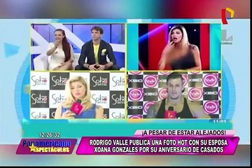 Xoana González: esposo publica candente foto para celebrar su aniversario
