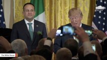 Trump Delivers Remarks At Shamrock Bowl Presentation