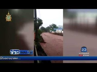 ฝนตกหนัก น้ำป่าทะลักท่วม อ เชียงดาว  | ข่าวรอบวัน | 06 มิ.ย. 59