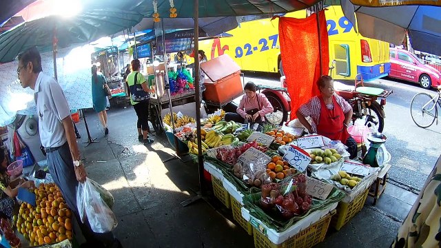 Walking in Bangkok, Thailand - Nonthaburi Province Market Series - Part 3
