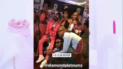 Diamond Platnumz At B-CLUB Nairobi  Last Night | A Boy From Tandale.