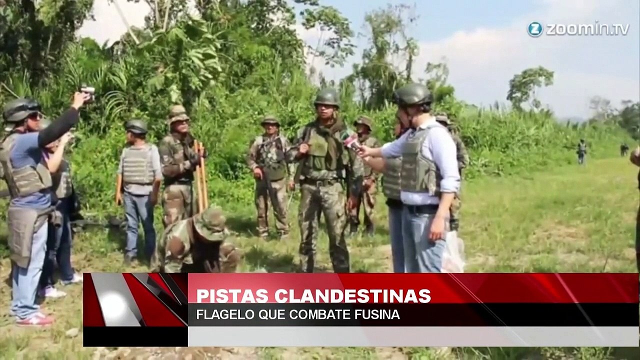 Pistas clandestinas flagelo que combate FUSINA