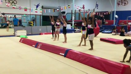 Girls Beginning Class at LASG