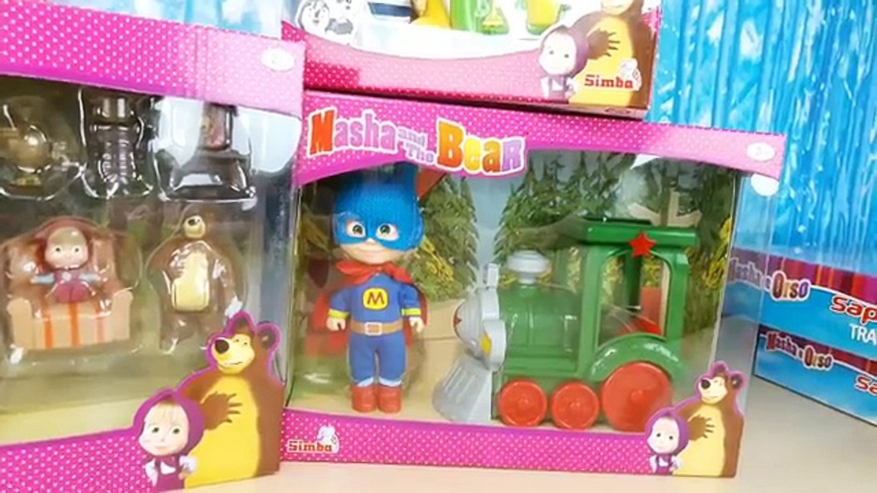 MASHA E ORSO LA SLITTA DI MASHA, apertura nuovo gioco, giochiamo sulla neve con Masha!