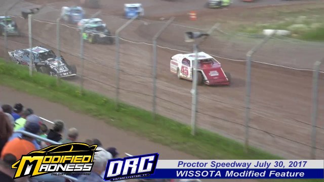 Proctor Speedway 7/30/17 WISSOTA Modified Highlights