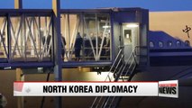 North Korean foreign minister arrives in Sweden amid speculation over U.S. talks