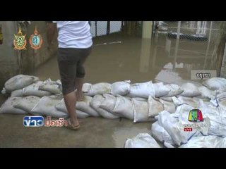 น้ำท่วมวัด6แห่ง ในจ พระนครศรีอยุธยา l ข่าวมื้อเช้า l 26 ก.ย.59