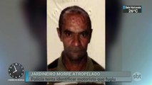 Jardineiro é atropelado e morto em bairro nobre de São Paulo