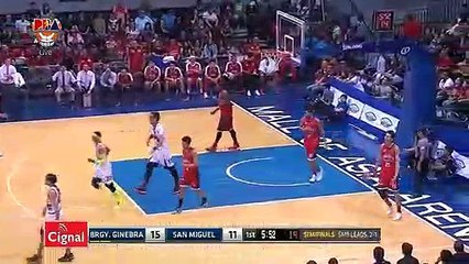 BRGY GINEBRA VS SAN MIGUEL MARCH 15 2018 1Q