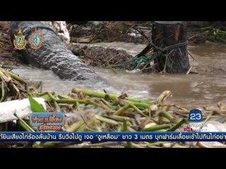 เขื่อนเจ้าพระยาเพิ่มการระบายน้ำ พื้นที่เสี่ยงต้องระวัง  ข่าวเปรี้ยงเที่ยงตรง  4 ตค 59