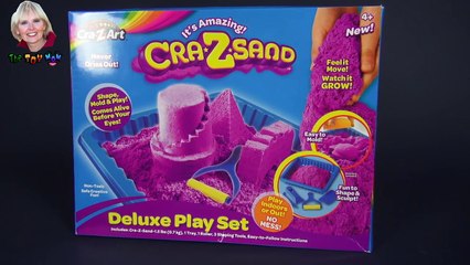 Watch This Sand Come Alive! It Moves! It Grows! Its Cra-Z-Sand!