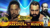 WWE 2K18 Fastlane 2018 Shinsuke Nakamura vs Rusev