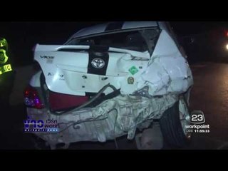 พ่วง 18 ล้อซิ่งลงเขาจันทร์เบรกแตกชนยับ 9 คัน l ข่าว Workpoint เที่ยง l 21 พ ย 59