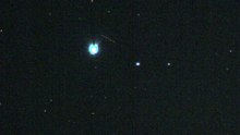Catching Meteor, Star Rigel (15 March 2018)