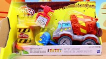 Batman and Ninja Turtles Review Play Doh Diggin Rigs Road Construction Playset